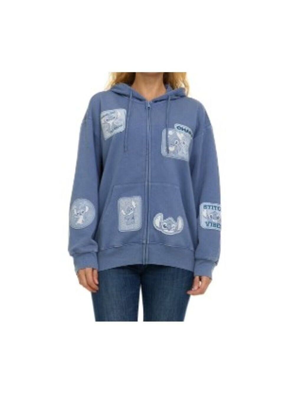 Women's Full-Zip Hoodie Disney Lilo & Stitch Size M
